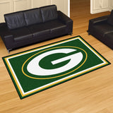 Fanmats® - NFL Green Bay Packers Ultra Plush Area Rug with Oval G Logo