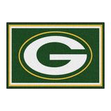 Fanmats® - NFL Green Bay Packers Ultra Plush Area Rug with Oval G Logo