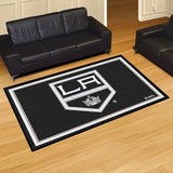 Fanmats® - NHL Los Angeles Kings Ultra Plush Area Rug with Crown Logo