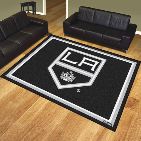 Fanmats® - NHL Los Angeles Kings Ultra Plush Area Rug with Crown Logo