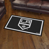 Fanmats® - NHL Los Angeles Kings Ultra Plush Area Rug with Crown Logo