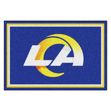 Fanmats® - NFL Los Angeles Rams Ultra Plush Area Rug with Ram Logo