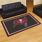 Fanmats® - NFL Tampa Bay Buccaneers Ultra Plush Area Rug with Pirate Flag Logo