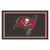 Fanmats® - NFL Tampa Bay Buccaneers Ultra Plush Area Rug with Pirate Flag Logo