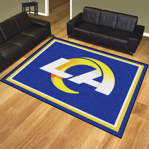 Fanmats® - NFL Los Angeles Rams Ultra Plush Area Rug with Ram Logo