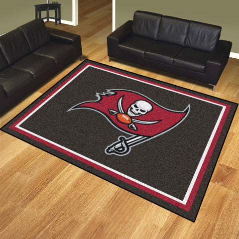 Fanmats® - NFL Tampa Bay Buccaneers Ultra Plush Area Rug with Pirate Flag Logo