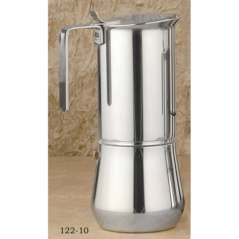 ILSA Stainless steel stove top, 10- cup Item 122-10