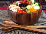 Kalmar Home® - Large Salad Bowl with Servers