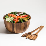 Kalmar Home® - Large Salad Bowl with Servers