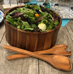 Kalmar Home® - Extra Large Salad Bowl with Servers