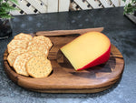 Kalmar Home® - Cheeseboard with End Grain Inlay, Knife