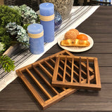 Kalmar Home® - Set of 2 Acacia Wood Trivets