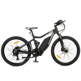 Ecotric 48V 12Ah 750W Tornado Full Suspension MTB Electric Bike - TOR26LCD-MB