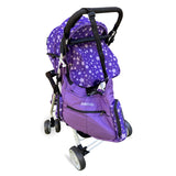 Amoroso® - Luxury Purple Stroller with Diaper Bag