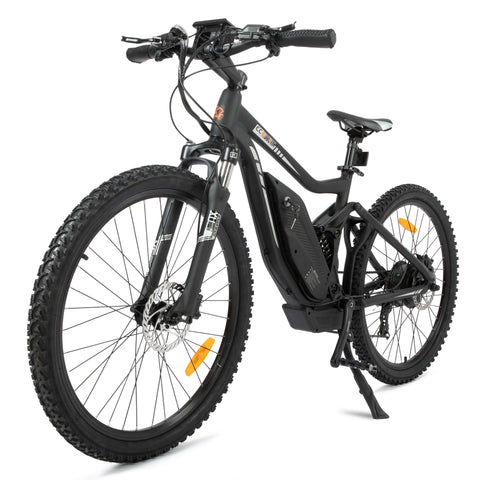 Ecotric 48V 12Ah 750W Tornado Full Suspension MTB Electric Bike - TOR26LCD-MB