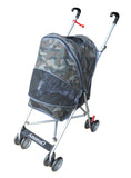 Amoroso® - 4 Wheel Folding Camo Pet Umbrella Dog Stroller