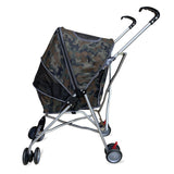 Amoroso® - 4 Wheel Folding Camo Pet Umbrella Dog Stroller