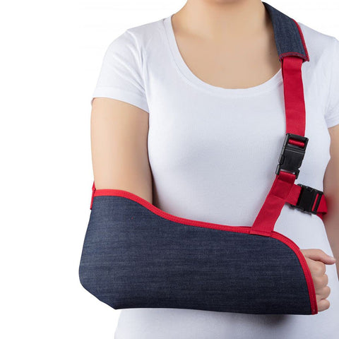 Armor® - Universal Jeans Arm Sling With Adjustable Neck-Shoulder and Waist Strap