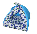 Amoroso® - Cute and Cozy Indoor Blue Pet Bed House