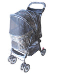 Amoroso® - 4 Wheel Foldable Deluxe Camo Dog Stroller