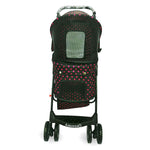 Amoroso® - 4 Wheel Foldable Deluxe Pink Pet Stroller