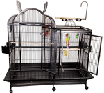 A&E® 42"x26"x61" Split Level House Bird Cage with Divider and 5/8" Bar Spacing