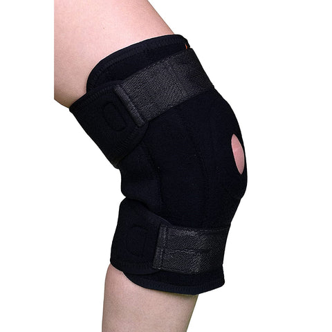 Armor Standard Knee Support, Hinged Ligament Supported, W/Knee Ring& Side Hinges