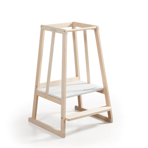 Micuna® Natural/White Little Helper Learning Tower