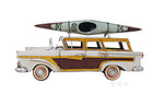 Old Modern Handicrafts® - Fords Woody-Look Country Squire W/ Kayak