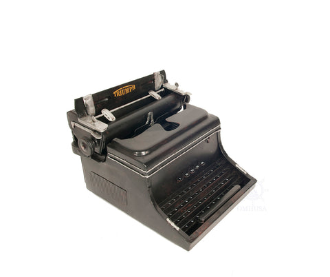 Old Modern Handicrafts® - 1945 Triumph German Typewriter Handmade metal