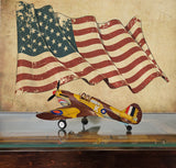 Old Modern Handicrafts® - 1941 Curtiss Hawk 81A Metal Handmade Scaled Model