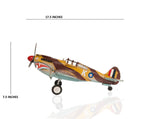 Old Modern Handicrafts® - 1941 Curtiss Hawk 81A Metal Handmade Scaled Model