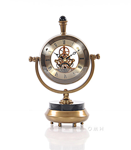 Old Modern Handicrafts® - Brass Table Clock