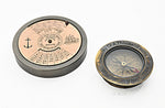 Old Modern Handicrafts® - 100 Year Calendar & Compass Quote Set of 2