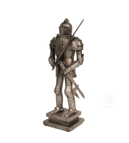 Old Modern Handicrafts® - Metal Decorative Handmade Tin Medieval Armor Suit