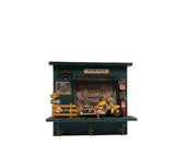 Old Modern Handicrafts® - Vintage Harley Motorcycle Shadow Box on Wood Frame