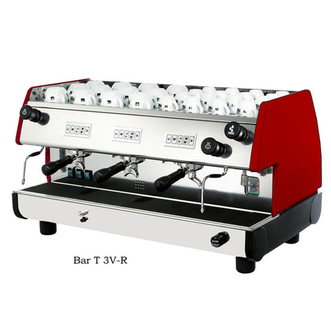 La Pavoni BAR-T 3V-R 3 Group, Red