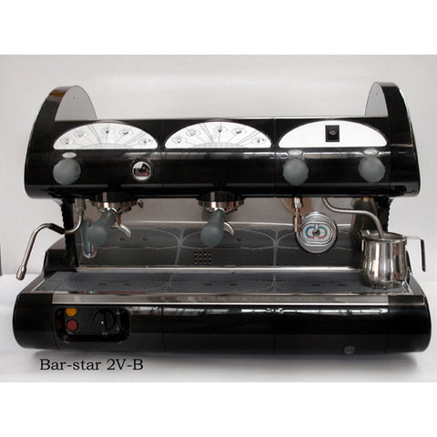 La Pavoni Bar-star 2V-B 2 Group volumetric, Black