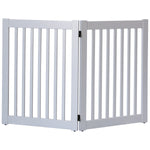 Dynamic Accents® - 2 Panel Highlander Series Solid Wood Pet Gate