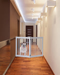 Dynamic Accents® - 2 Panel Highlander Series Solid Wood Pet Gate