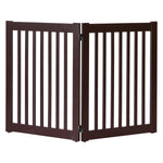 Dynamic Accents® - 2 Panel Highlander Series Solid Wood Pet Gate