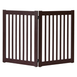 Dynamic Accents® - 2 Panel Highlander Series Solid Wood Pet Gate