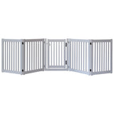 Dynamic Accents® - Highlander Series Solid Wood Pet Gate - 5 Panel Walk Through