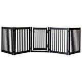 Dynamic Accents® - Highlander Series Solid Wood Pet Gate - 5 Panel Walk Through