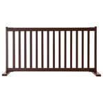 Dynamic Accents® - Kensington Series 20" Tall Free Standing Solid Wood Pet Gates