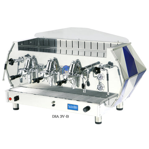 La Pavoni DIA 3V-B, 3 group Volumetric, 5465W / 230V