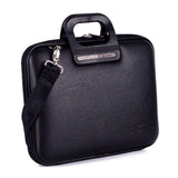 Bombata® All Black Briefcase for 13 inch Laptop Taormina by Fabio Guidoni