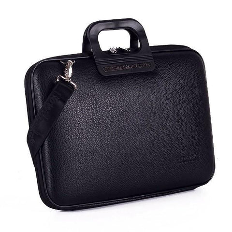 Bombata® All Black Briefcase for 15.6 inch Laptop Taormina by Fabio Guidoni