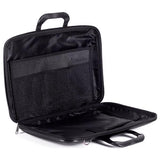 Bombata® All Black Briefcase for 15.6 inch Laptop Taormina by Fabio Guidoni