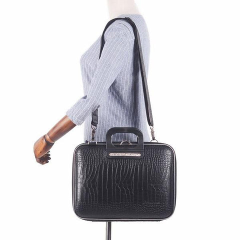 Bombata® Bag Siena Cocco Briefcase for 13 Inch Laptop by Fabio Guidoni